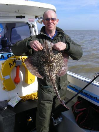 7 lb 8 oz Thornback Ray by Steve