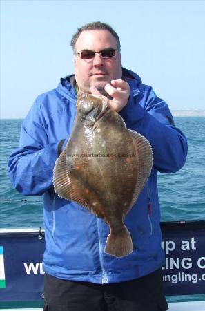 4 lb Plaice by Jason Hart