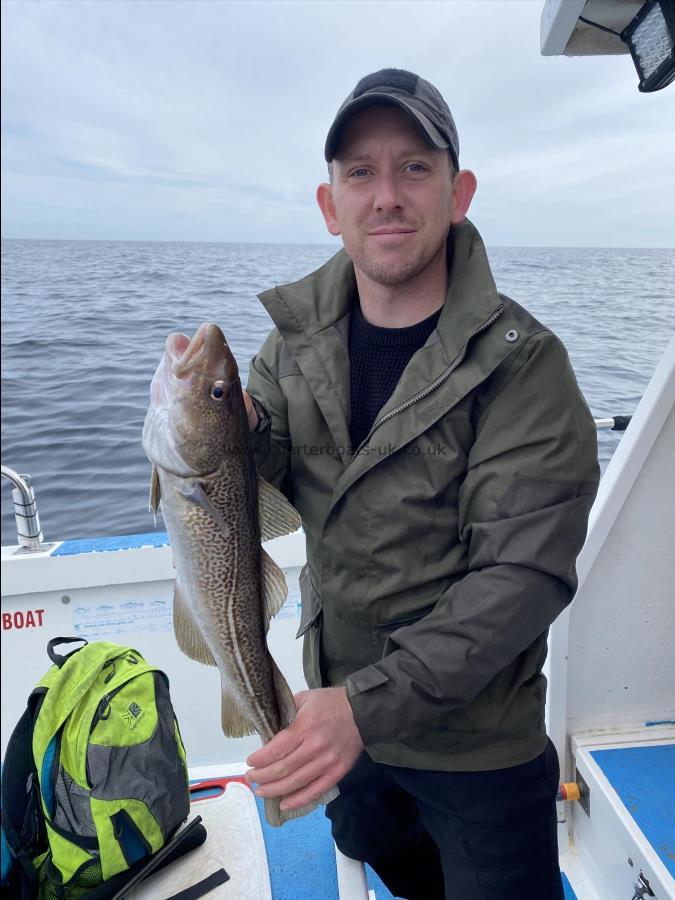 3 lb 1 oz Cod by Dan.