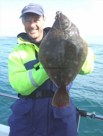 4 lb 4 oz Plaice by Mike Carson