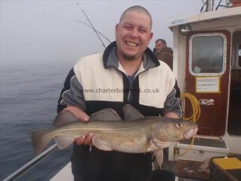 5 lb 5 oz Cod by Paul from Eastwood Nottingham.