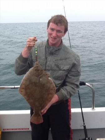 4 lb 12 oz Plaice by John Crotty