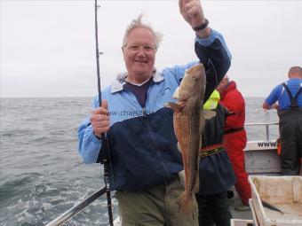 4 lb 8 oz Cod by Pete Tamms from Leeds.