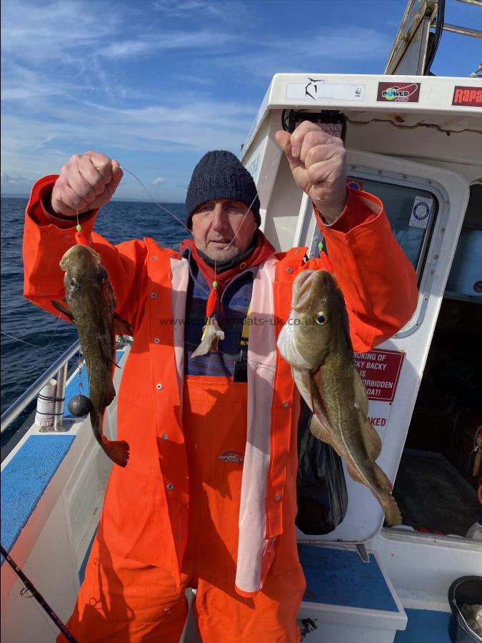 3 lb 15 oz Cod by Simon.