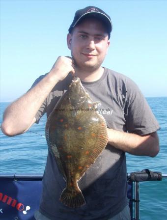 4 lb 8 oz Plaice by Dave Greenow