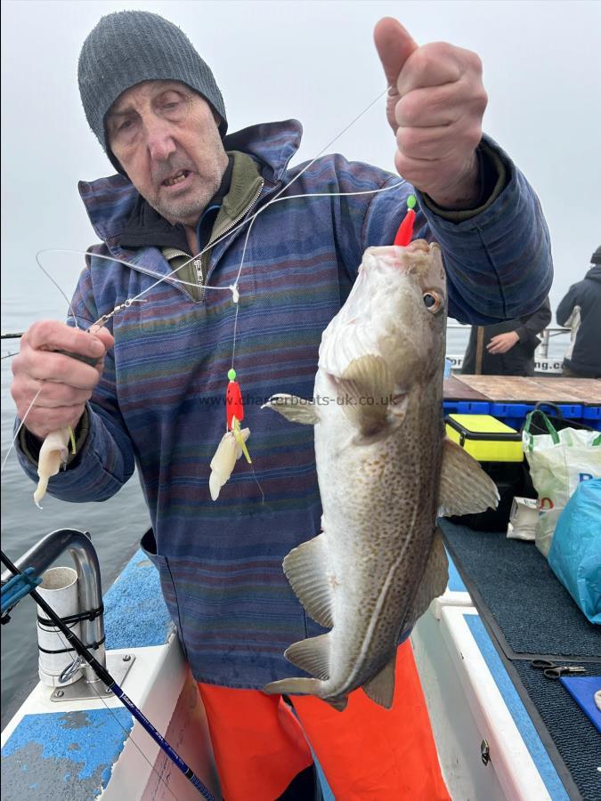 3 lb 10 oz Cod by Simon.