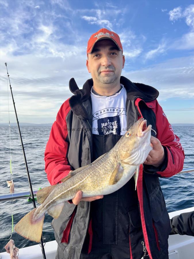 4 lb 12 oz Cod by Andras Pinti