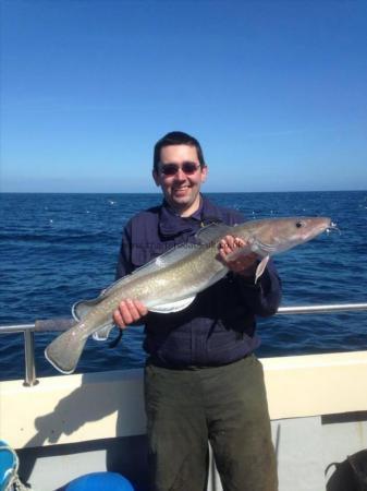 12 lb 5 oz Ling (Common) by Alastair Finch