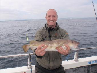 4 lb 2 oz Cod by Chris Parkin from Leeds.