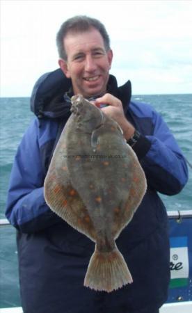 3 lb 8 oz Plaice by Graham Latimer