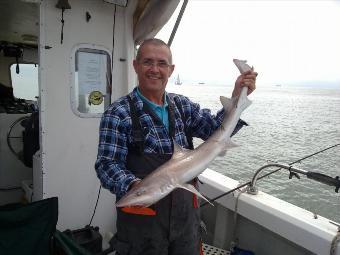 9 lb 2 oz Starry Smooth-hound by john