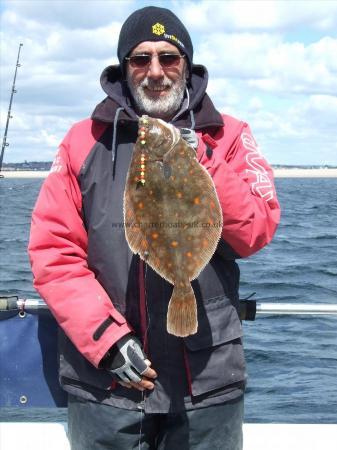 3 lb 2 oz Plaice by Kevin Clark