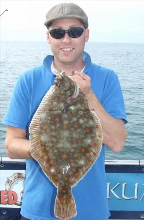 4 lb Plaice by Victor Smith