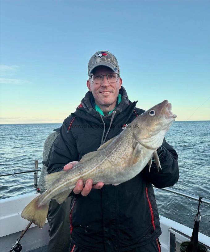 4 lb 4 oz Cod by Joe Clough