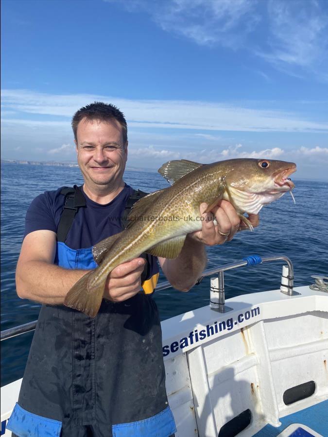 4 lb 2 oz Cod by Phil.