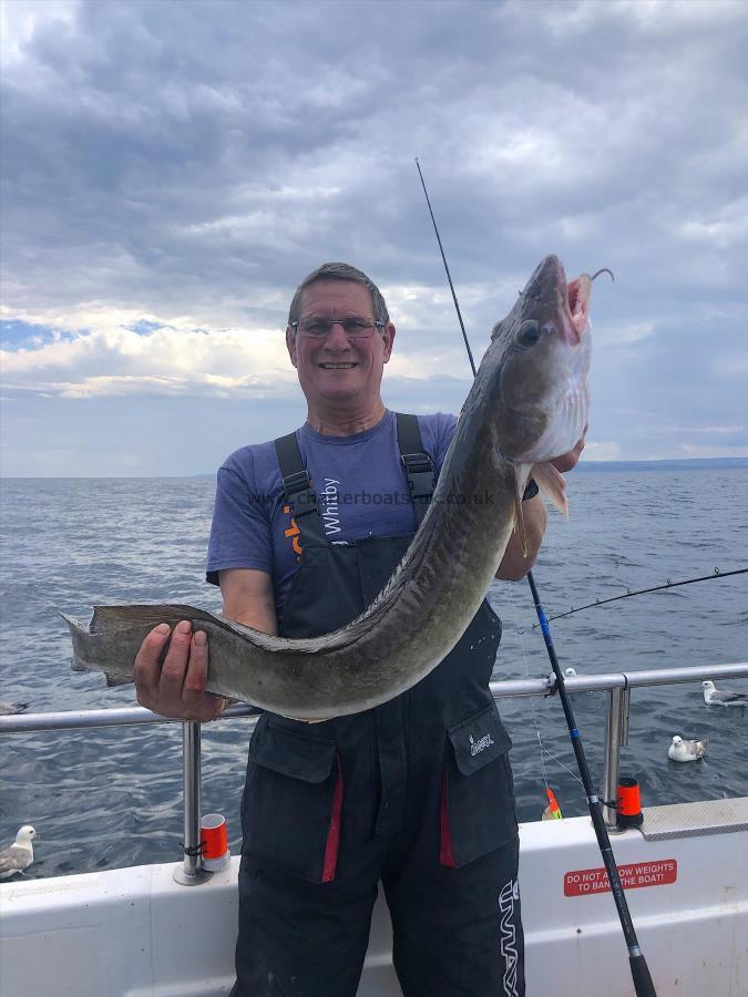 10 lb 8 oz Ling (Common) by Alan Knaggs