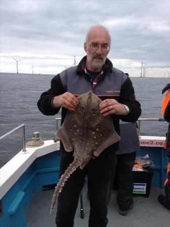 10 lb 9 oz Thornback Ray by Mike Davies