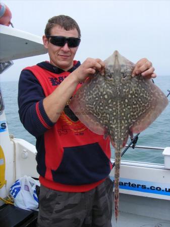 6 lb 8 oz Thornback Ray by Thomas