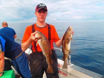 4 lb 3 oz Cod by Mathew from Dewsbury.