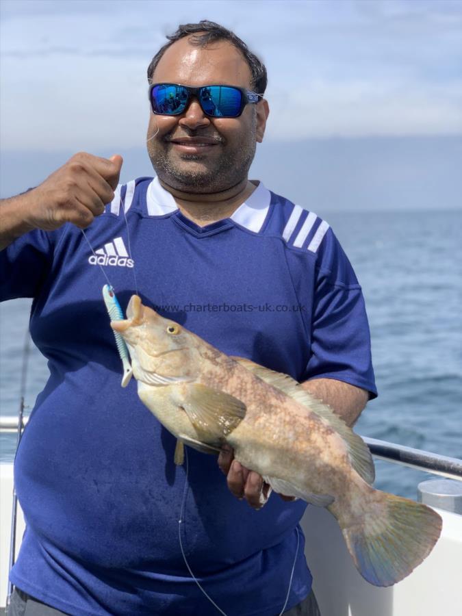 4 lb 8 oz Ballan Wrasse by Sam