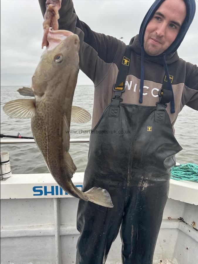 5 lb 8 oz Cod by Fergus.