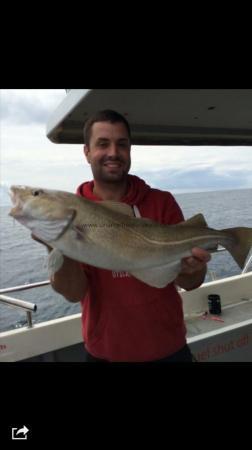 7 lb 1 oz Cod by Simon Fisher