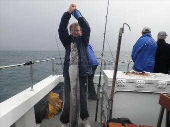 20 lb 4 oz Conger Eel by Fin