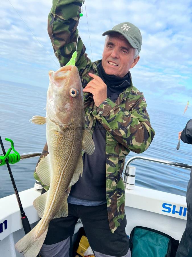 8 lb 2 oz Cod by Dave.