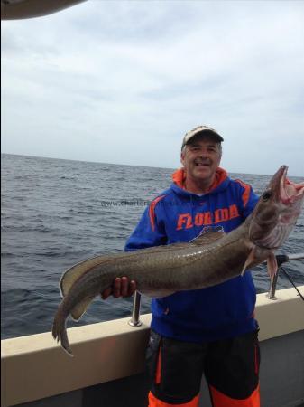 19 lb 9 oz Ling (Common) by John Jones