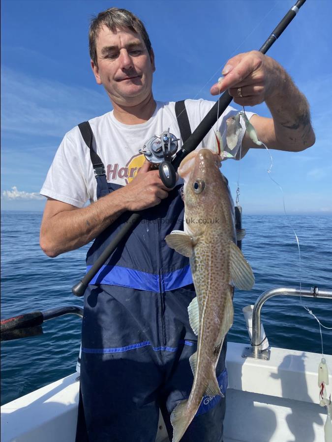 4 lb 5 oz Cod by Simon Blenkin.