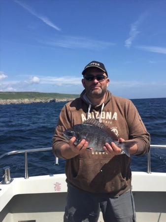 2 lb 9 oz Black Sea Bream by Alex (skipper)