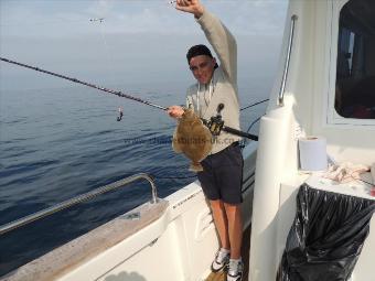 2 lb Plaice by Nigel's son