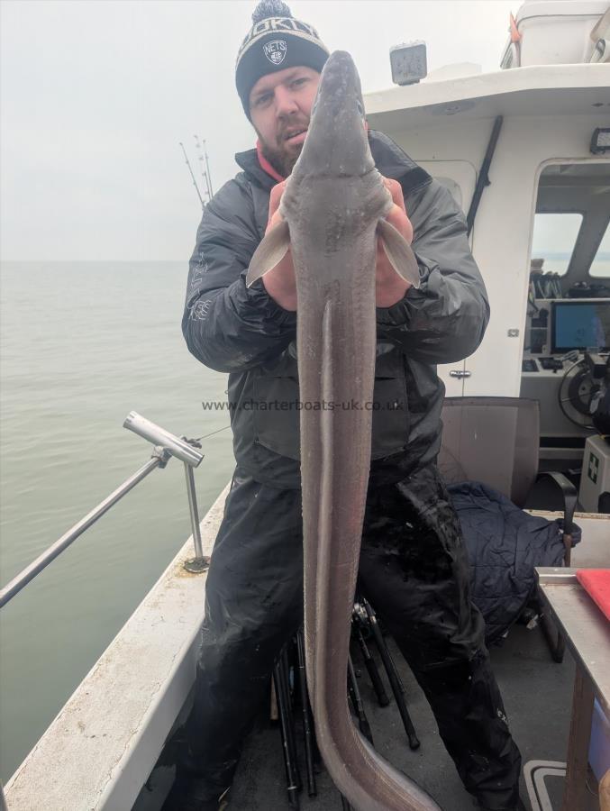 14 lb Conger Eel by Luke