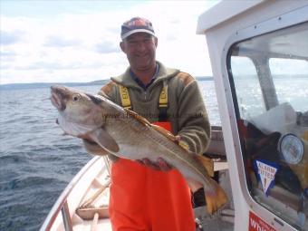 7 lb 9 oz Cod by Nigel Hall from East Cowton.