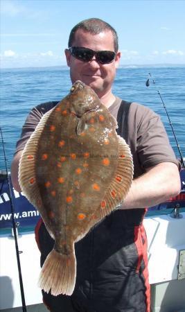 4 lb Plaice by Stuart Lawson