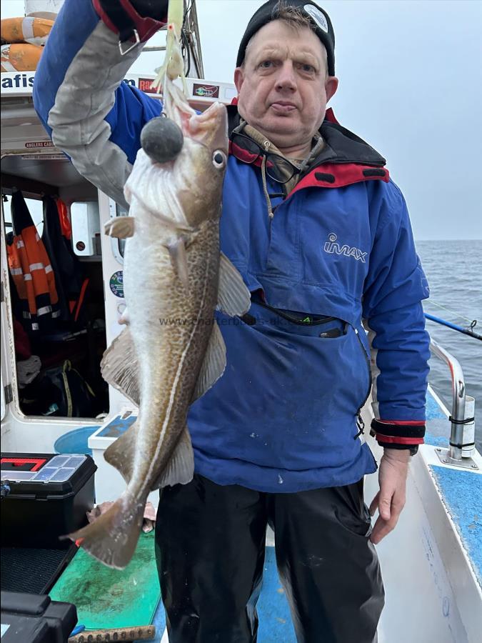 4 lb 4 oz Cod by Phil.