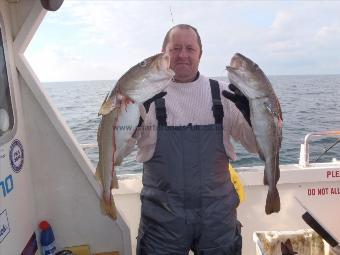 6 lb 2 oz Cod by Simon England.