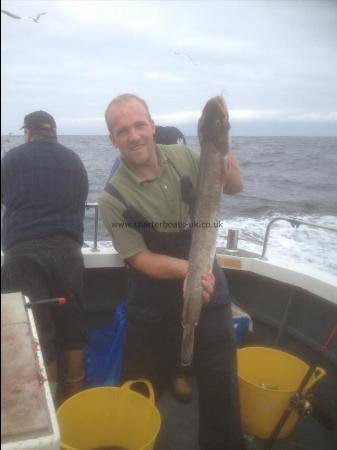 14 lb 9 oz Ling (Common) by Matthew Robson