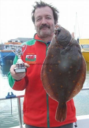 4 lb 8 oz Plaice by Brian Moss