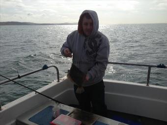 1 lb 8 oz Plaice by Unknown