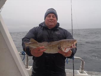 3 lb 15 oz Cod by Wayne from Wigan.