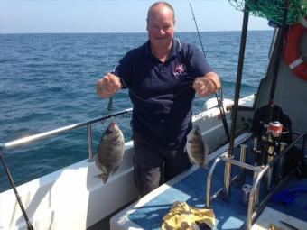 2 lb Black Sea Bream by Adie