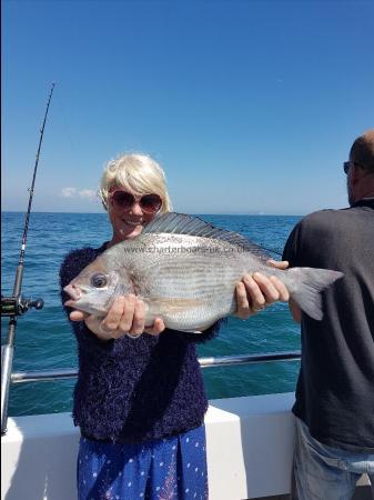 4 lb 5 oz Black Sea Bream by Unknown