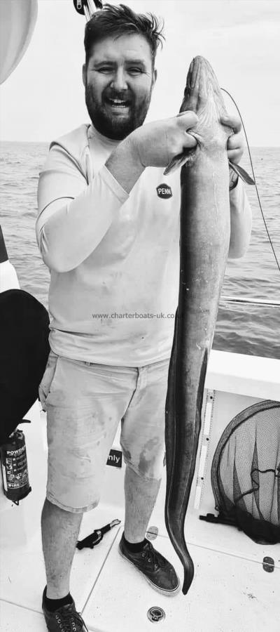 12 lb Conger Eel by Anthony collins