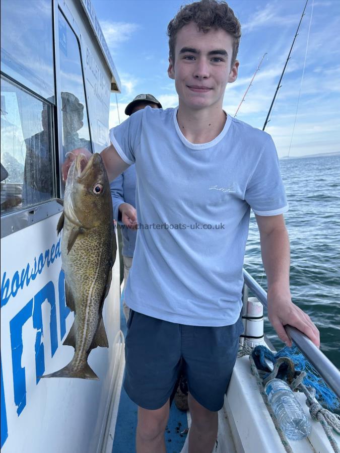 2 lb 8 oz Cod by Jack Wright.