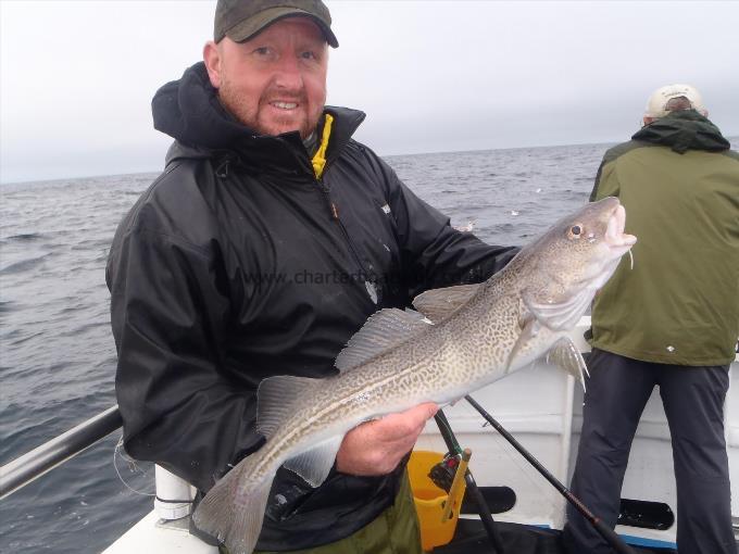 5 lb 3 oz Cod by Richard Hirst.