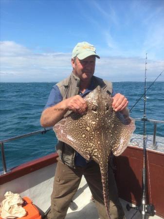 9 lb 2 oz Thornback Ray by Pete Nightingale