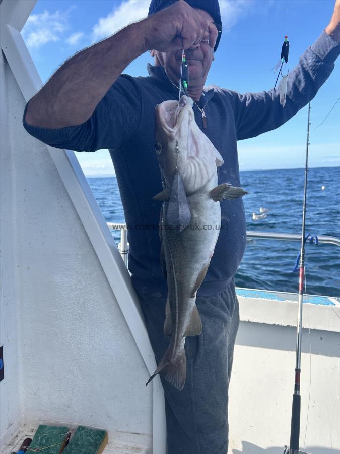 4 lb 3 oz Cod by Cliff.