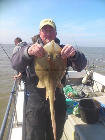 9 lb Small-Eyed Ray by richard poole