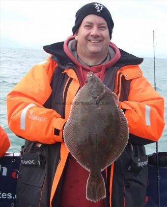 4 lb Plaice by Steve Perkins